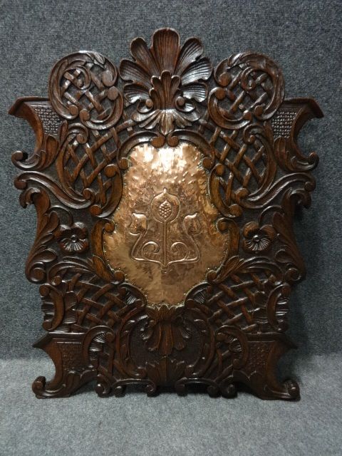 Arts and Crafts Fire Screen