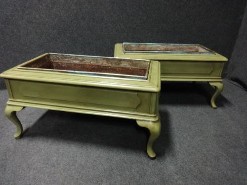 Pair Country House Planters, Jardineres