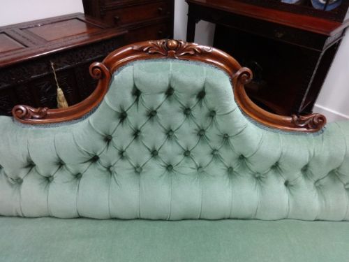 fig 1. Stunning Walnut Sofa, Couch.