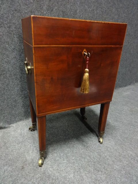 Georgian Inlaid Mahogany Cellaret