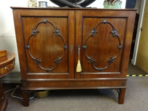 Georgian Mahogany Low Press Cupboard