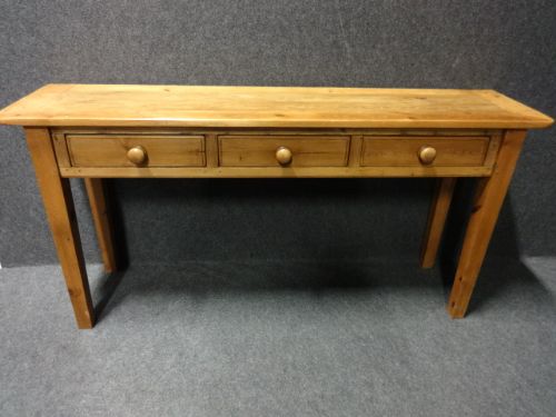 A Good Pine Console Table, Side Table