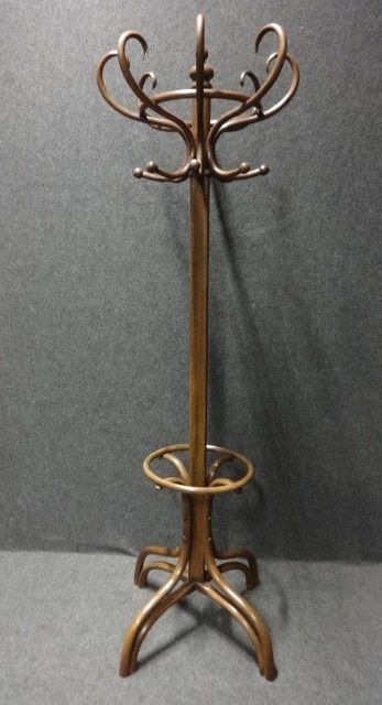 Beech Revolving Bentwood Coat Stand, Hallstand
