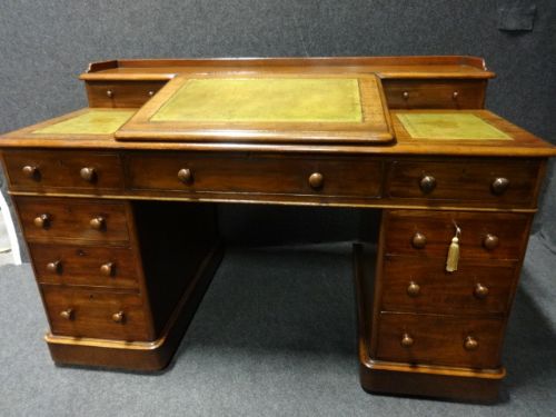 A Good Victorian Mahogany Desk