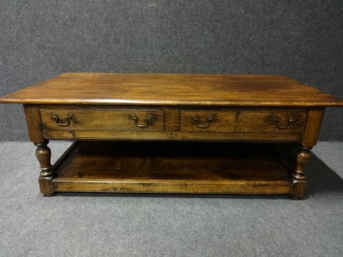 Good Solid Oak Coffee Table