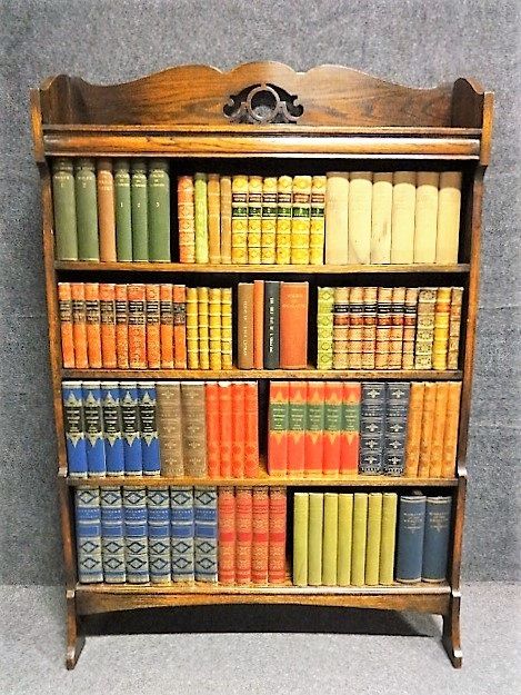 Oak Waterfall Open Bookcase
