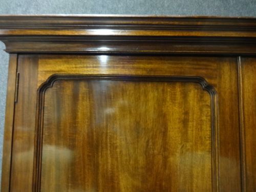 fig 1. Mahogany Press Cupboard by 'Waring and Gillow'