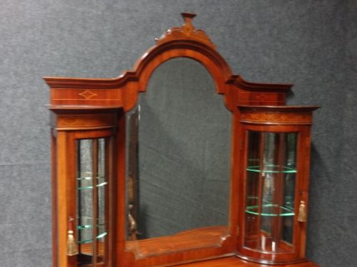 fig 1. Victorian Inlaid Mahogany Chiffonier