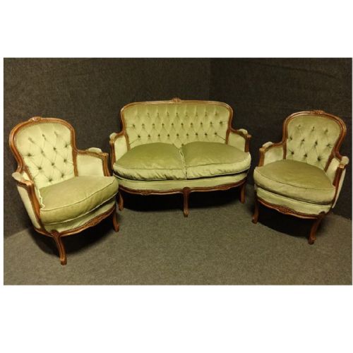 French Walnut Salon Suite