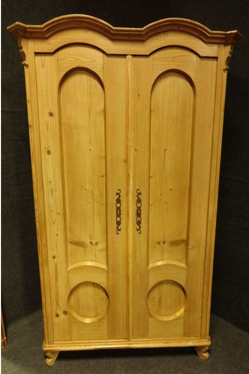 Good French Pine Armoire, Wardrobe