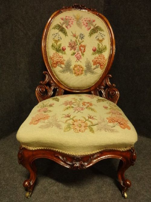 Walnut Ladies Chair