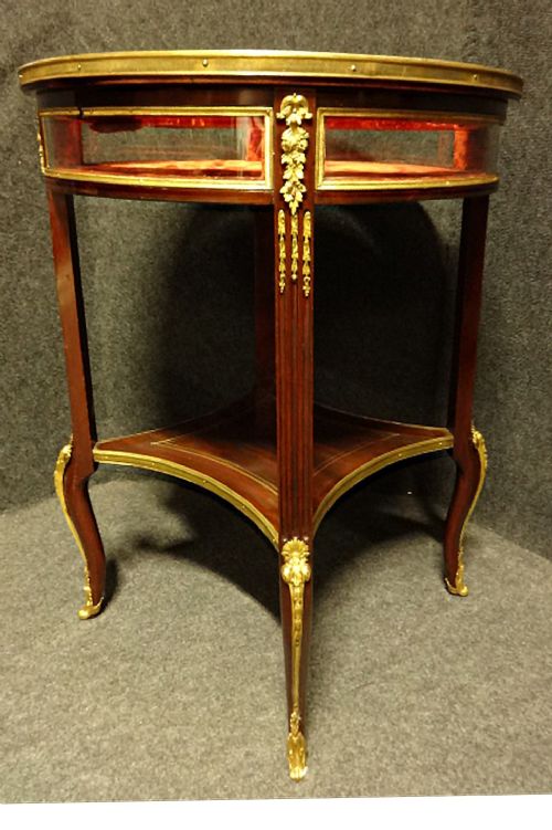 French Gilt Metal Mounted Bijouterie Table