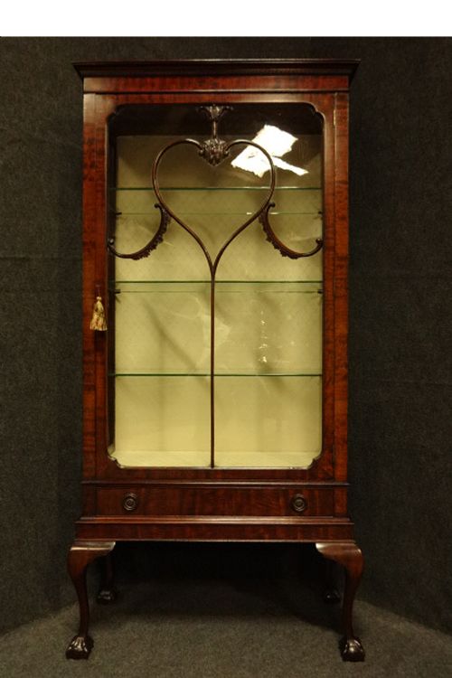 Good Mahogany Display Cabinet