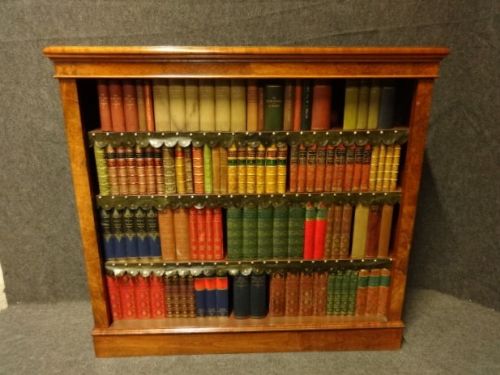 Top Quality Walnut Open Bookcase