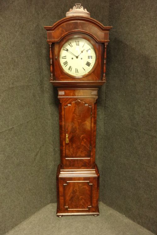 Excellent Quality George III Mahogany Grandfather Clock