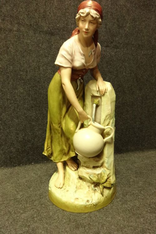 Large Royal Dux Figure