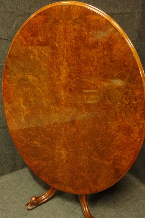 Outstanding Burr Walnut Dining Table