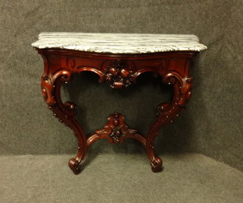 Outstanding Mahogany Console Table