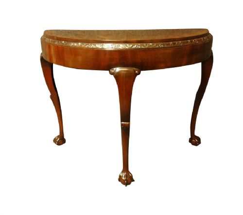 Mahogany Console Table