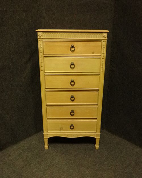 Good French Pine Six Drawer Chest of Drawers