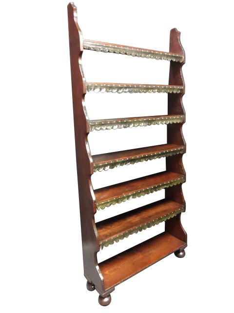 Country House Scrumbled Pine Waterfall Bookcase