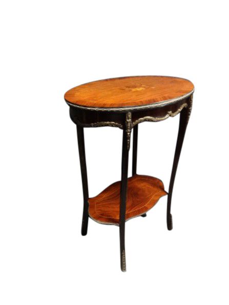 Ormlou Mounted Kingwood Marquetry Table