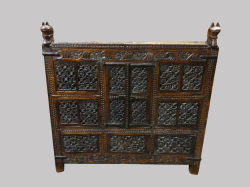 Colonial  Hardwood Marriage Chest