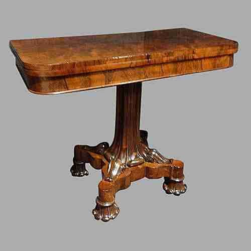 Superb William 4th Rosewood Tea Table