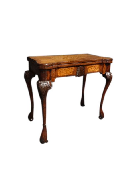 C18th Marquetry Gaming Table