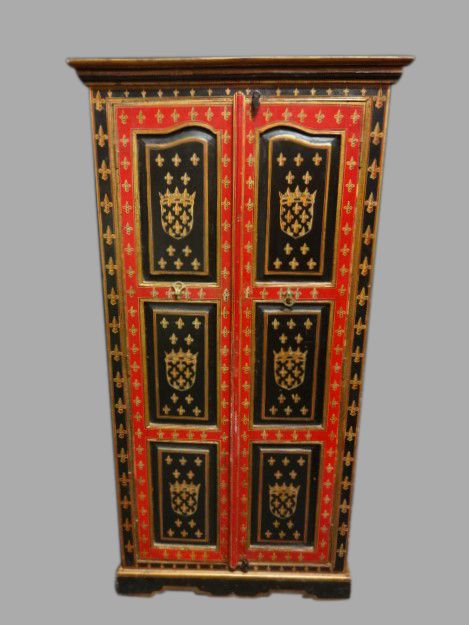 Magnificent Painted Hall Wardrobe