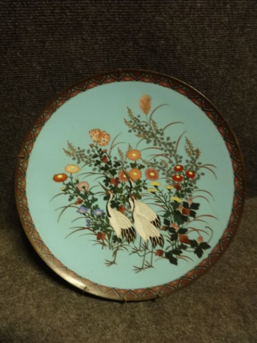Excellent Quality Japanese Cloisonné Charger Plate