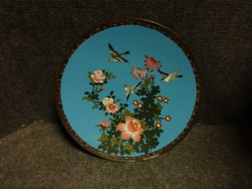 Excellent Quality Japanese Cloisonné Charger Plate
