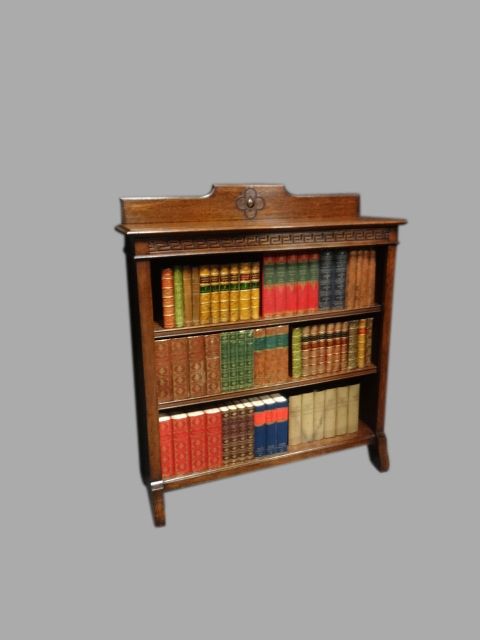 Top Quality Solid Oak Open Bookcase