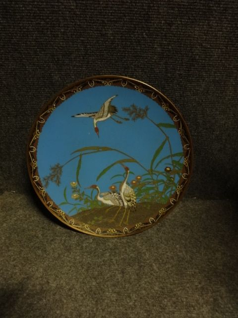 Excellent Quality Japanese Cloisonné Charger Plate