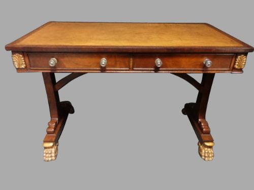 Good Mahogany Empire Mahogany Desk