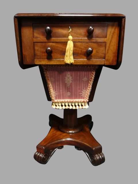 Victorian Mahogany Work Table