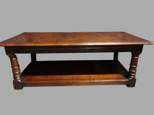 Superb Oak Coffee Table