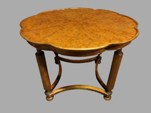 Good Burr Elm Occasional Coffee Table
