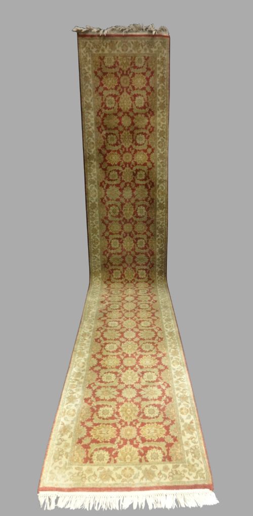 Outstanding Antique Zeigler Carpet Runner