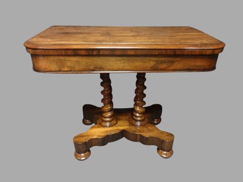 Outstanding William 4th Rosewood Games Card Table