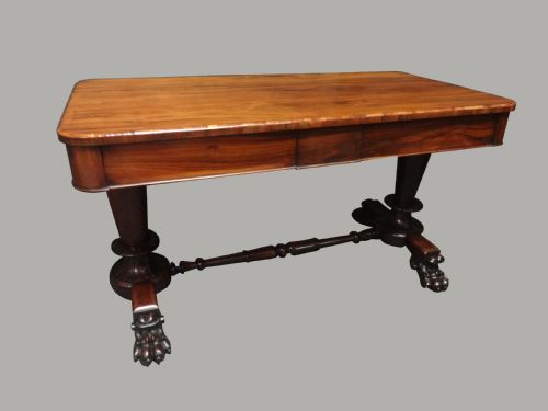 William 4th Rosewood Library Desk