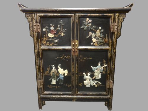 Oriental Laquered Cabinet