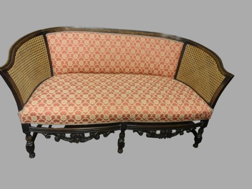 Lovely Bergere  Two Seater Sofa