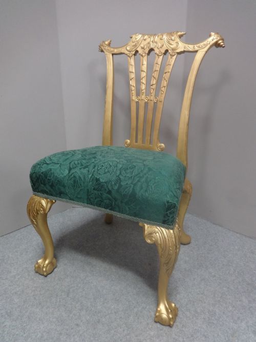 SUPERB GEORGIAN GILT CHAIR - ADDITIONAL PHOTO 1