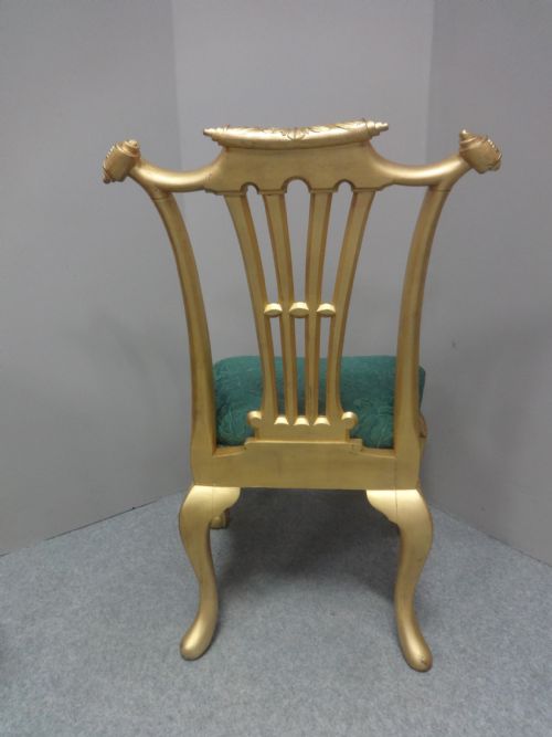 SUPERB GEORGIAN GILT CHAIR - ADDITIONAL PHOTO 6