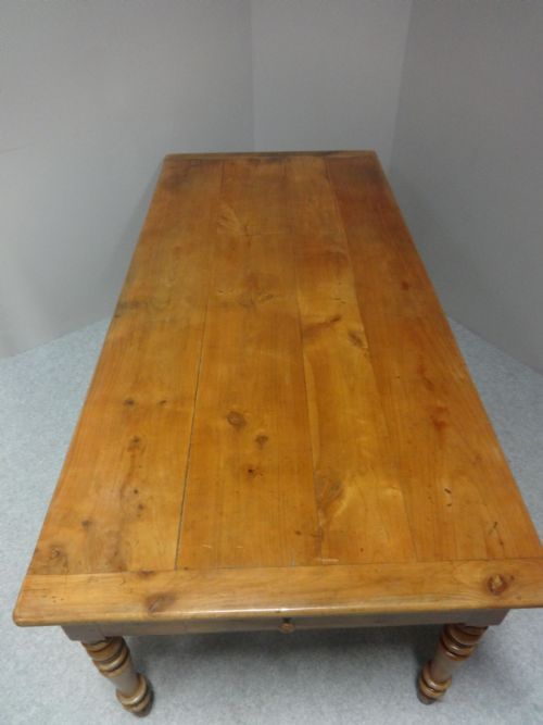 fig 1. Large Extending French cherry Farmhouse Dining Table