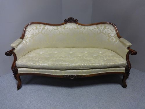Exhibition Quality Rosewood Sofa