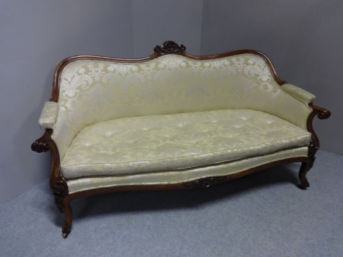 fig 1. Exhibition Quality Rosewood Sofa