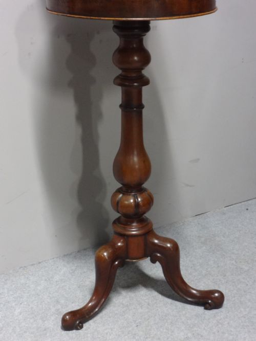 fig 1. Victorian Mahogany Barbers Shaving Stand