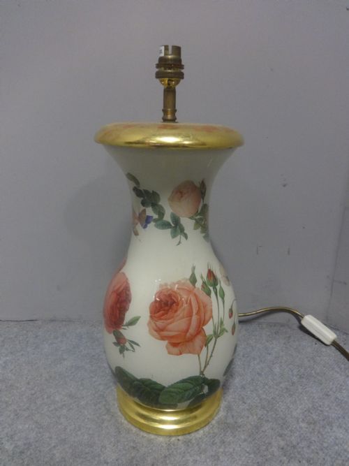 Large Porcelain Lamp Base
